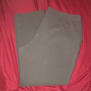 Apt. 9 Torie Straight Gray Dress Pants Size 14P
